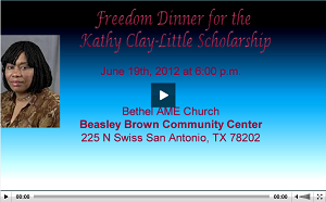 2012 Freedom Dinner Video